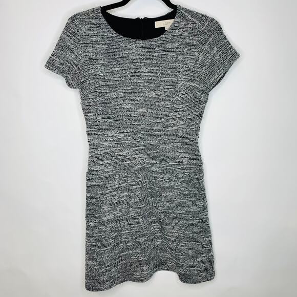 Loft Tweed Knit A Line Dress Sz 6 P - Picture 5 of 8